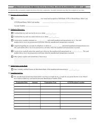 affidavit of unauthorized transaction(s) - Farmers & Merchants Bank