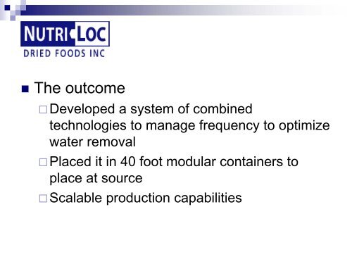 Food Preservation Through Advanced and Energy Efficient Drying ...