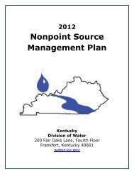 Nonpoint Source Management Plan - Division of Water