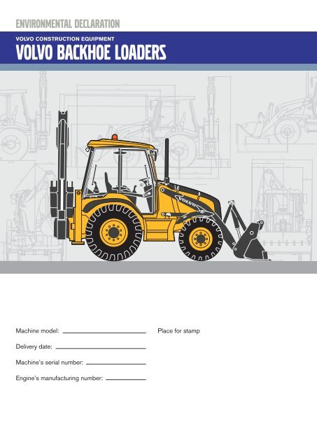 Environmental declarations - Volvo Construction Equipment