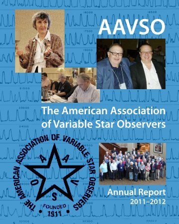 The American Association of Variable Star Observers - AAVSO