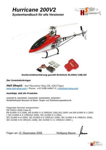 HC200V2_german - Heli Shop