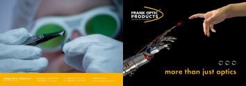 Optische Komponenten - Frank Optic Products