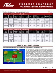 Complete Storage Solution Listing - PLX Technology