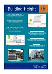 Height Information brochure - Parramatta City Council