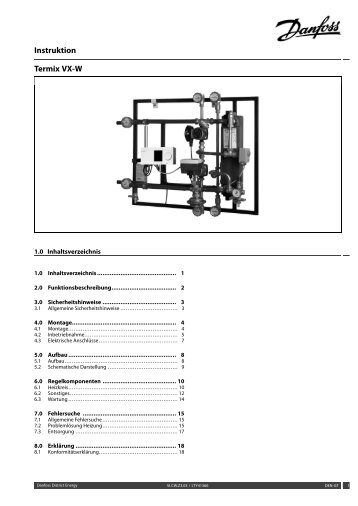 Instruktion Termix VX-W