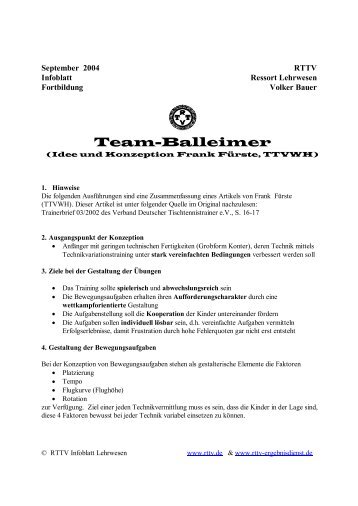 Team-Balleimer - RTTV