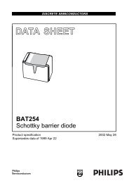 BAT254 Schottky barrier diode