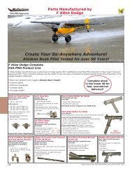 F Atlee Dodge Catalog Information - McFarlane Aviation Products