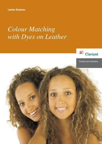 Colour Matching with Dyes on Leather - Clariant