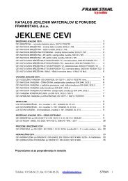 JEKLENE CEVI