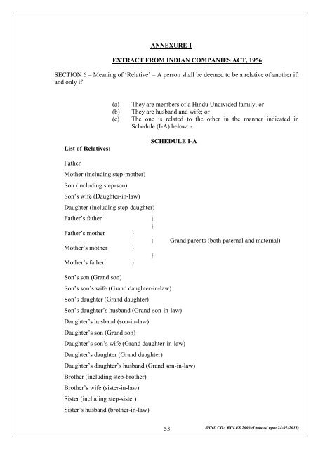 CONDUCT, DISCIPLINE AND APPEAL RULES 2006 - BSNL ...