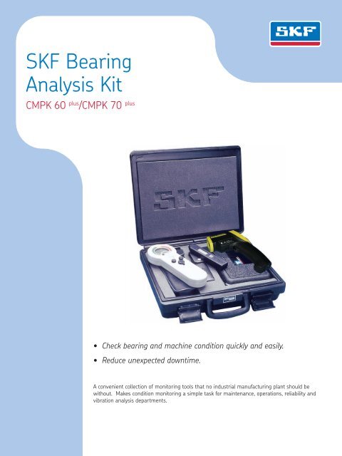 SKF Bearing Analysis Kit - SKF.com
