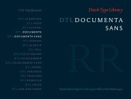 DTL Documenta & Sans - Dutch Type Library