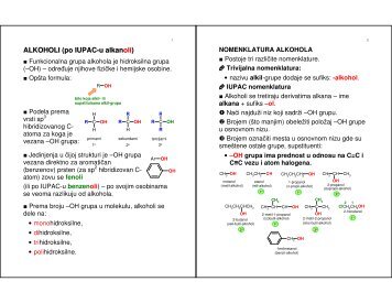 ALKOHOLI (po IUPAC-u alkan oli)