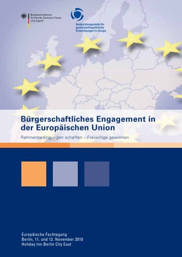 Bürgerschaftliches Engagement in der Europäischen Union