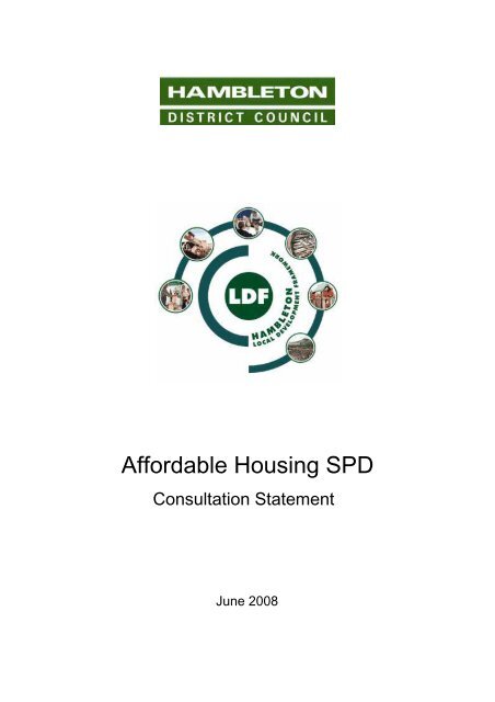 Affordable Housing SPD Draft: Consultation Responses