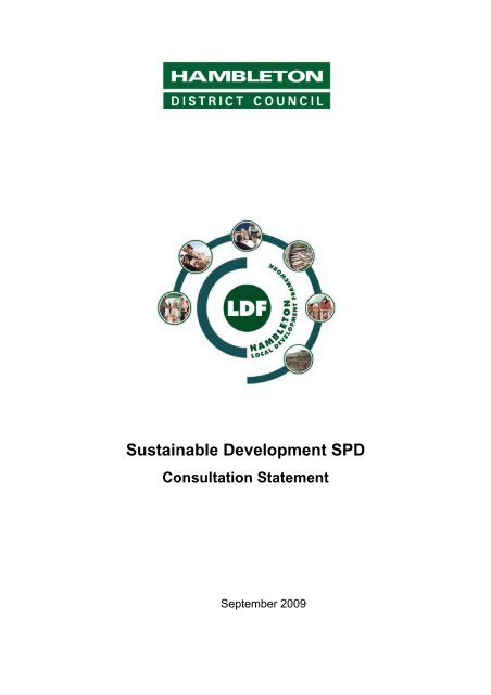 Sustainable Development SPD - Hambleton District Council