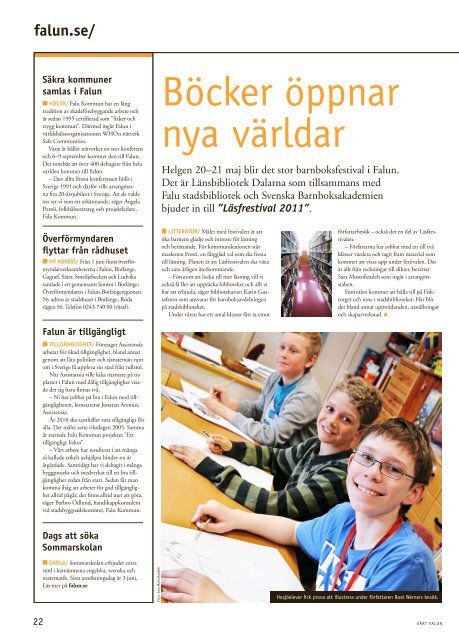 Vårt Falun nr 2, 2011 (pdf 4,5 MB) - Falu Kommun