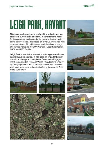 Market* report on Leigh Park - Urbed