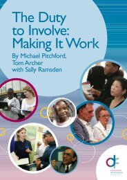 Duty to Involve: Making it work - Community Development Foundation