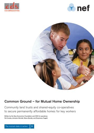 Common Ground for Mutual Home Ownership - CDS Co-operatives