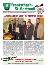 Download Nr. 139 - Marktgemeinde Frantschach - St. Gertraud