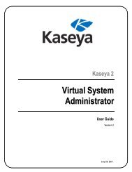 Agent - Kaseya Documentation