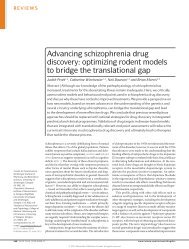 Advancing schizophrenia drug discovery: optimizing rodent models ...