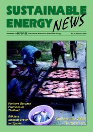 SEN 28 pdf - International Network for Sustainable Energy