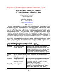 Vitamin Stability in Premixes and Feeds A Practical Approach in ...