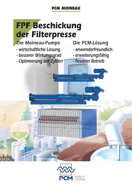 FPF Filterpressenbeschickung