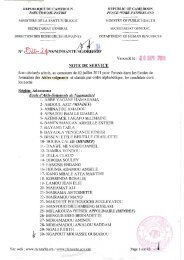 Yaoundéle:fin$fPf 2ffi1 - Formation