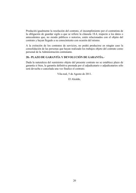 Pliego ClÃ¡usulas Administrativas Exp 000019/2011-CNT