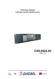 UsÅugi w centrali CXS-0424.2U - Asset