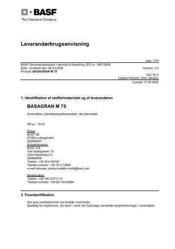 basagran m 75 - Index of