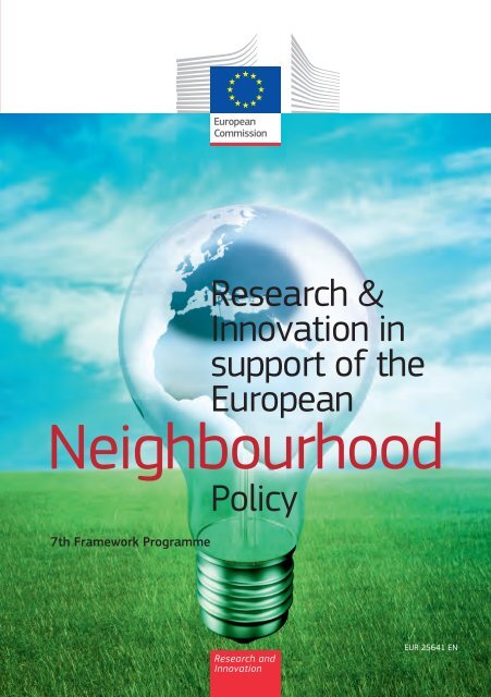 Research And Innovation In Support Of The European Research And Innovation In Support Of The European
