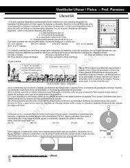 Ufscar/08 Vestibular Ufscar / FÃ­sica â Prof. Panosso - Professor ...