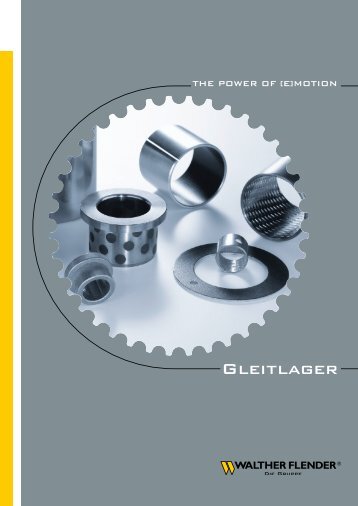 Gleitlager - Walther Flender