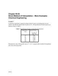 Chemical Engineering