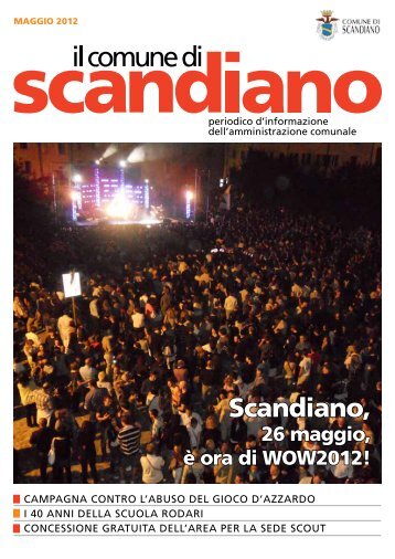 Maggio 2012 - Comune di Scandiano