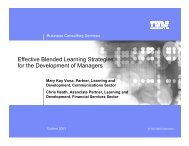 Effective Blended Learning Strategies for the Development of ...