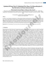 [1,4]-benzodiazepine-2-one Derivatives as Potent - AstonJournals
