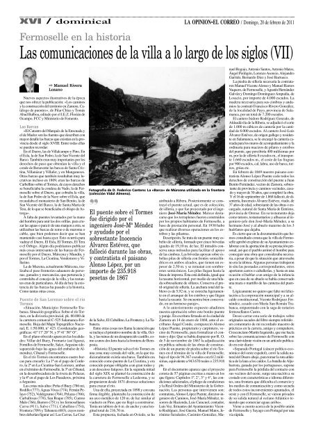 Alfonso Velasco MartÃ­n - La OpiniÃ³n de Zamora