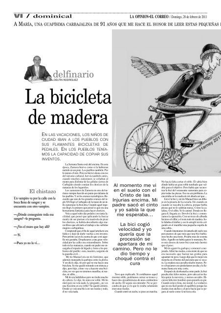 Alfonso Velasco MartÃ­n - La OpiniÃ³n de Zamora