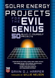 Solar Energy Projects for the Evil Genius - Survival-training.info