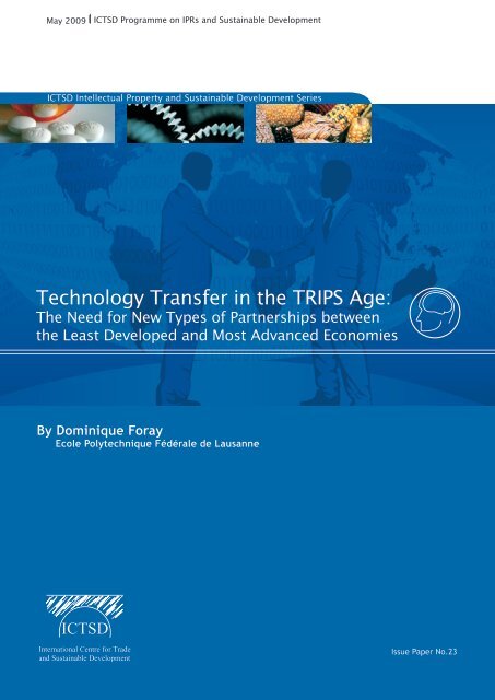 Technology Transfer in the TRIPS Age: - IPRsonline.org