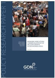 Policy Research Paper - Global Development Network