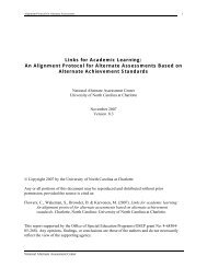 Links for Academic Learning: An Alignment Protocol for Alternate ...