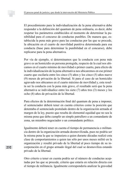 El Proceso Penal de Justicia y Paz del Ministerio PÃºblico